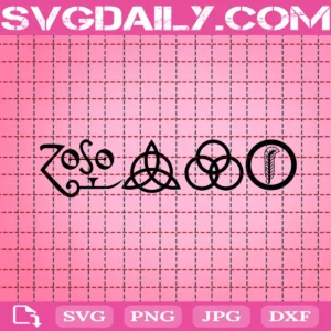 Led Zeppelin Logo Svg