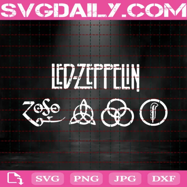 Led Zeppelin Svg