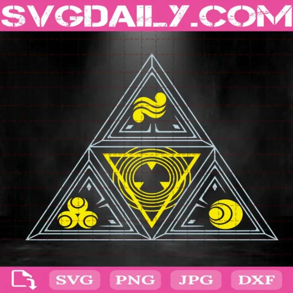 Legend Of Zelda Goddess Symbols Svg