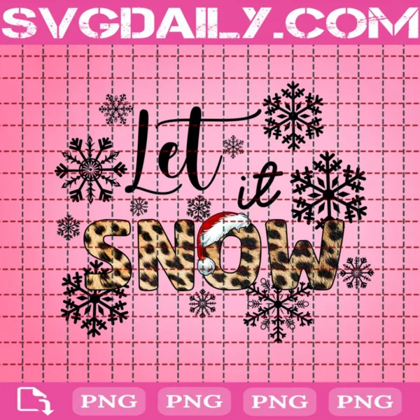 Let It Snow Png, Snowflakes Png