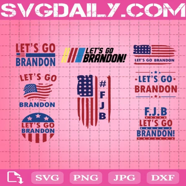 Let'S Go Brandon Svg Bundle