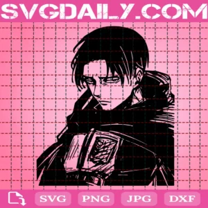 Levi My Hero Academia Svg