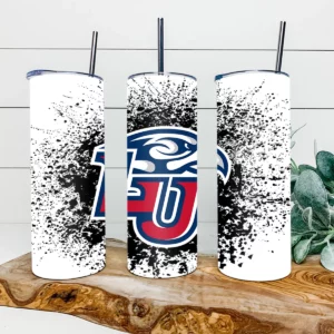 Liberty Flames Football 20oz Skinny Tumbler