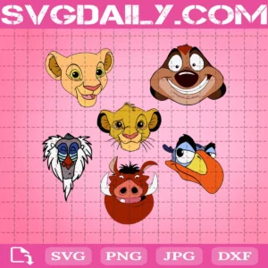 Lion King Bundle Svg