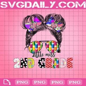 Little Miss 2nd Grade Png