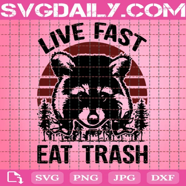 Live Fast Eat Trash Shirt