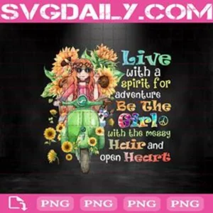 Live With A Spirit For Adventure Png