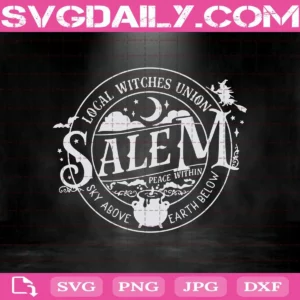 Local Witches Union Salem Svg