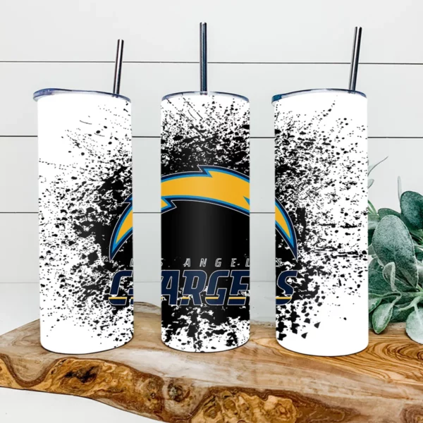 Los Angeles Chargers Football 20oz Skinny Tumbler