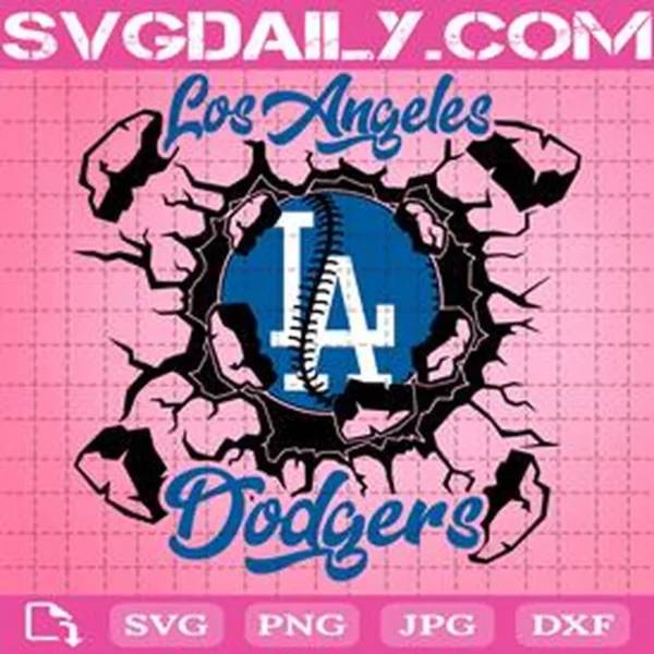 Los Angeles Dodgers Svg