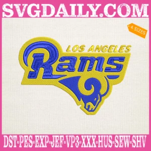 Los Angeles Rams NFC West Champions Embroidery Files
