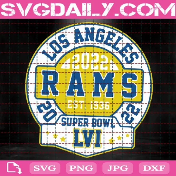 Los Angeles Rams Svg