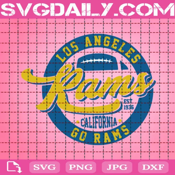 Los Angeles Rams Svg