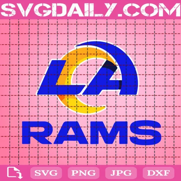 Los Angeles Rams Svg