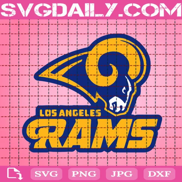 Los Angeles Rams Svg