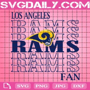 Los Angeles Rams Svg