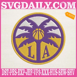 Los Angeles Sparks Embroidery Files