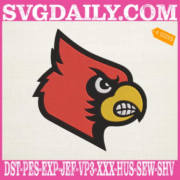 Louisville Cardinals Embroidery Machine