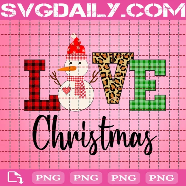 Love Christmas Png