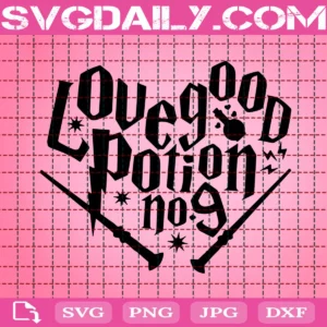 Lovegood Potion No. 9 Svg
