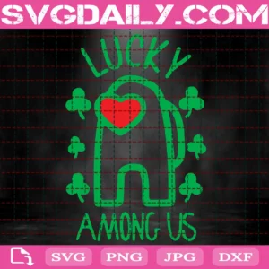 Lucky Among Us Svg