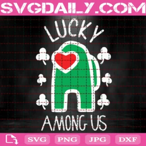 Lucky Among Us Svg