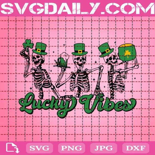 Lucky Vibes Svg, St Patrick'S Svg