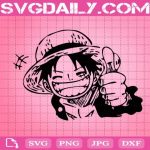 Luffy Super Like Svg