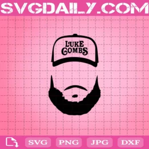 Luke Combs Svg, Singers Musicians Svg