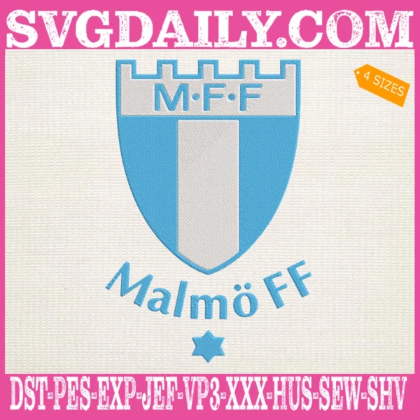 Malmö FF Embroidery Design