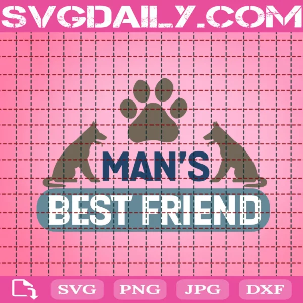 Man'S Best Friend Svg