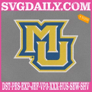 Marquette Golden Eagles Embroidery Machine