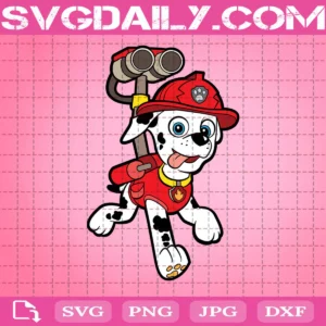 Marshall Running Svg