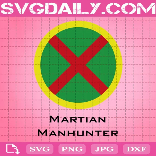 Martian Manhunter Logo Svg