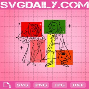 Marvel Wandavision Svg