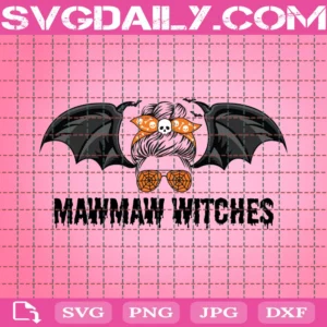 Mawmaw Witches Svg