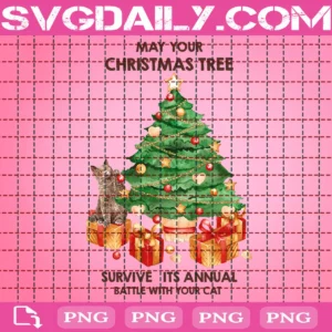 May Your Christmas Tree Survive The Cat Png