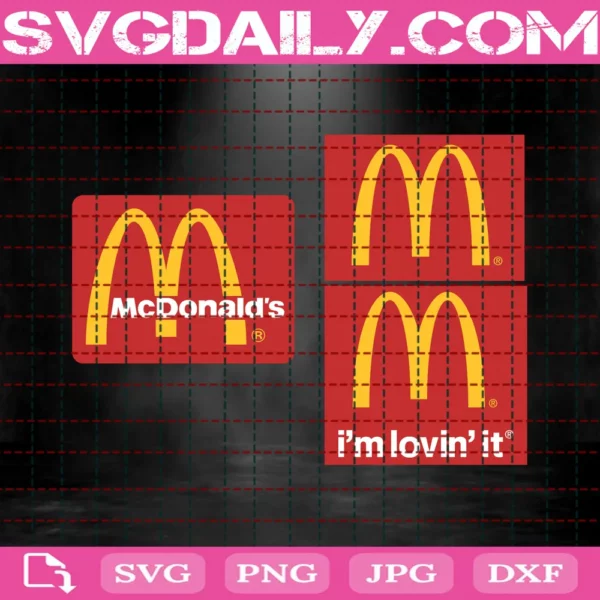 Mcdonald'S Logo, Cut Files For Cricut - Daily Free Premium Svg Files