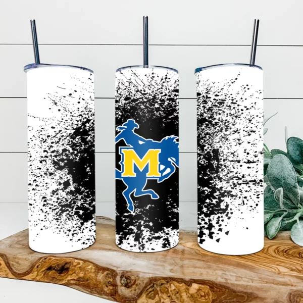 McNeese State Cowboys 20oz Skinny Tumbler