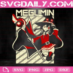 Megumin Svg, Kono Subarashii Svg