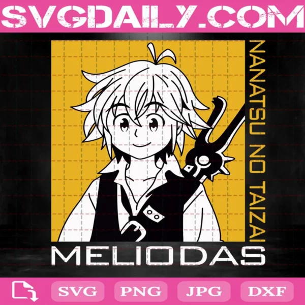 Meliodas Svg, Nanatsu No Taizai Svg