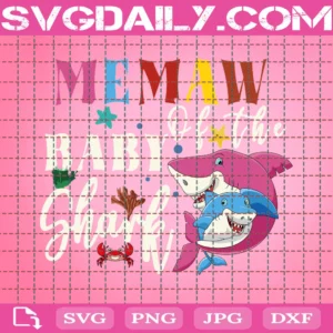 Memaw Of The Baby Shark