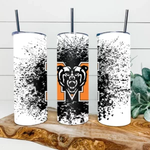 Mercer Bears 20oz Skinny Tumbler