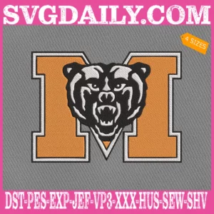 Mercer Bears Embroidery Machine