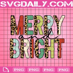 Merry And Bright Christmas Png