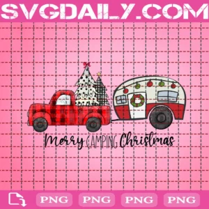 Merry Camping Christmas Png