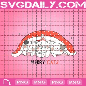 Merry Cats Clipart