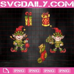 Merry Christmas Elf Bundle Png