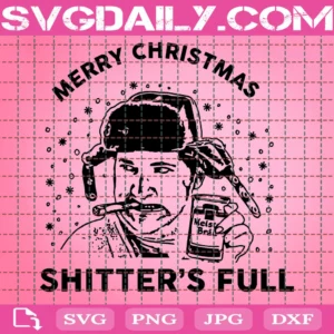 Merry Christmas Shitter’S Full Svg