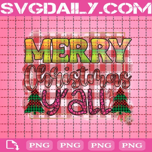 Merry Christmas Y'all Png